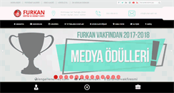 Desktop Screenshot of furkanvakfi.net